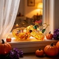 thumbnail image 4 of Steadline Glass Storage Jar,Pumpkin Shaped Crystal Container With Decorative Finish,Multi Purpose Vessel,Hold Candy And Small Trinkets On Dining Tables And Shelves, 4 of 7