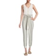 thumbnail image 3 of No Boundaries Juniors Paperbag Waist Jumpsuit, 3 of 5