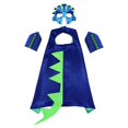 thumbnail image 4 of BOOMNY Halloween Kids Boys Girls Dinosaur Dress Up Funny Hallowmas Party Outfits Sets Playful Stage Performance Clothes Set, 4 of 4