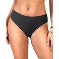 thumbnail image 1 of Braguitas de bikini Zmart para mujer, cobertura total, color negro, talla L, 1 of 6