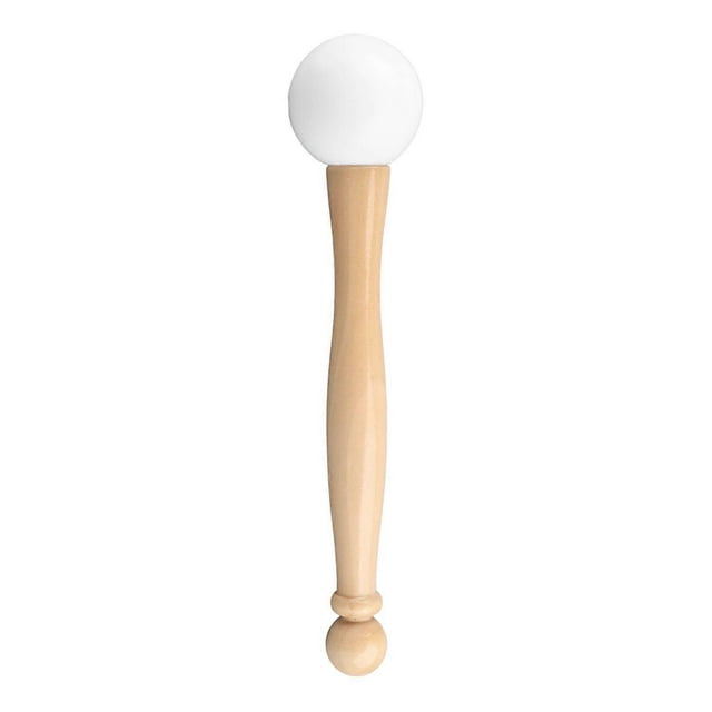 Maillet en cristal et silicone pour bol chantant, accessoire de yoga