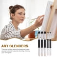 thumbnail image 3 of FRCOLOR 6 Pcs Artist Blending Sponge Pen Double-Headed Pastel Blending Pen Sketch Pen Brush Rubbing Sponge Drawing Blenders Tool For School Students Beginners Artists, 3 of 8