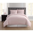 thumbnail image 3 of Truly Soft Everyday Solid 3-Piece Full/Queen Duvet Set in Blush, Polyester , Adult, All Season, OEKO-TEX Certified, 3 of 10