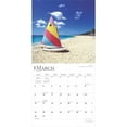 thumbnail image 3 of Caribbean 2025 12 X 24 Inch Monthly Square Wall Calendar Foil Stamped Cover Plastic-Free (Wall), 3 of 9