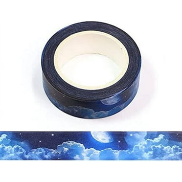 Dreamy Night Sky Washi Tape Decorative 15mm x 10m