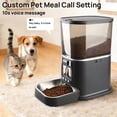 thumbnail image 5 of 5L Automatic Pet Feeder with 3MP HD Camera, 5G WiFi, Two-Way Audio & Night Vision, Auto Dog Cat Food Dispenser with Storage Container for Multiple Pets, 5 of 8