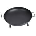 thumbnail image 4 of Rustic Cast Firepit Portable Firepit Fireplace Wood Burning Round with Handles kusrkot hoguera, 4 of 8