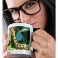 thumbnail image 2 of Hickory Horned Devil Caterpillar, Insect - Na02 Dno0211 - David Northcott, 15oz Two-Tone Black Mug, 2 of 7