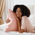 thumbnail image 4 of 2 Pack Satin Super Soft Pillowcase For Hair And Skin,And Cooling Similar To Silk, 4 of 6