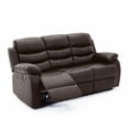 thumbnail image 2 of Sillon Reposet Reclinable 3 Cuerpos Tapizado en Simil Cuero cafe Midtown Concept Sillon Reposet, 2 of 6