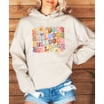thumbnail image 5 of Bulldogs Hoodie for Women & Teen Girls Groovy Retro School Spirit Game Day Pullover Sweatshirt, 5 of 8