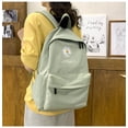 thumbnail image 3 of Mochila escolar para adolescentes, mochila para niñas, mochilas estampadas para mujeres, mochila escolar para estudiantes de secundaria, mochila grande negra de nailon con flores bonitas BANYUO Electrónica, 3 of 6