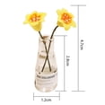 thumbnail image 2 of Sunjoy Tech Mini Flower Vase,Miniature Model Mini Flower Vase for 1/6 1/12 Scale Dollhouse Ornament,Artificial Flowers Dollhouse Accessories, 2 of 5