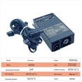thumbnail image 2 of 2X 400W PSU ATX Full Modular Power Supply FLEX Module Power Supply Low Noise for Small 1U (Flex ITX) Computer Chassis,2 x 400W PSU ATX Full Modular Power Supply Kit,Black, 2 of 5