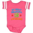 thumbnail image 3 of Inktastic My Great Grandpa is Awesome Grandkid Boys or Girls Baby Bodysuit, 3 of 5