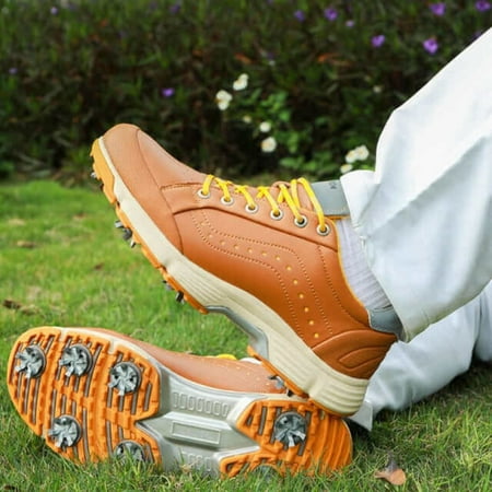 

Waterproof Golf Shoes for men and women for playing and training Easy to change spikes