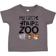 thumbnail image 3 of Inktastic My First Trip to the Zoo Cute Animals Boys or Girls Toddler T-Shirt, 3 of 5