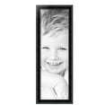 thumbnail image 2 of ArtToFrames 10" x 31" Black Engraved Edges Picture Frame, 10x31 inch Black Wood Poster Frame (WOM-4055), 5 Pack, 2 of 7