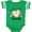 Football Green and White, variant on Inktastic Pop Pop's Little Sweetie with Pink Heart Cookie Boys or Girls Baby Bodysuit