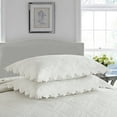 thumbnail image 5 of MarCielo 3Pcs 100% Cotton Oversized Quilt Bedspread Coverlet Set TK, 5 of 8
