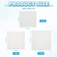 thumbnail image 2 of Uxcell Lienzo para Pintar, Paquete de 6 Lienzos en Blanco de 3x3" 4x4" 5x5" para Varios Pinturas, 2 of 6