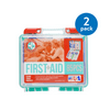 (2 pack) (2 Pack) Be Smart Get Prepared First Aid Kit, 85 count
