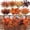 Dark Orange, variant on AcerichFad Artificial Plants for Outdoor, 24 Bundles Faux Greenery Fake Plastic Leaves with Stems for Outdoor Indoor Summer Patio Garden Porch Yard Home Decor