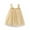 Z28Yellow, variant on Toddler Baby Kids Girls Daisy Floral Summer Sleeveless Beach Tutu Dress Casual Layered Tulle Dresses Princess Birthday Party Beach Dresses 1-6Y