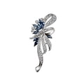 thumbnail image 1 of Broche Broche de cristal de moda Broches elegantes Esterela Pin Broches de diamantes de imitación Joyería de boda, 1 of 4