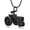 Black, variant on Tractor Urn Pendant Cremation Jewelry for Ashes Holder Memory Necklace