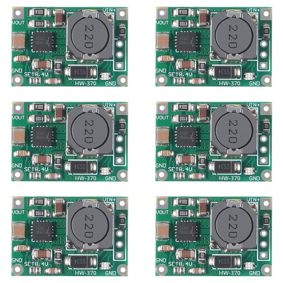 6Pcs TP5100 Charging Management Power Supply Module Board 4.2V 8.4V 2A Single Double Lithium Battery Charger Module