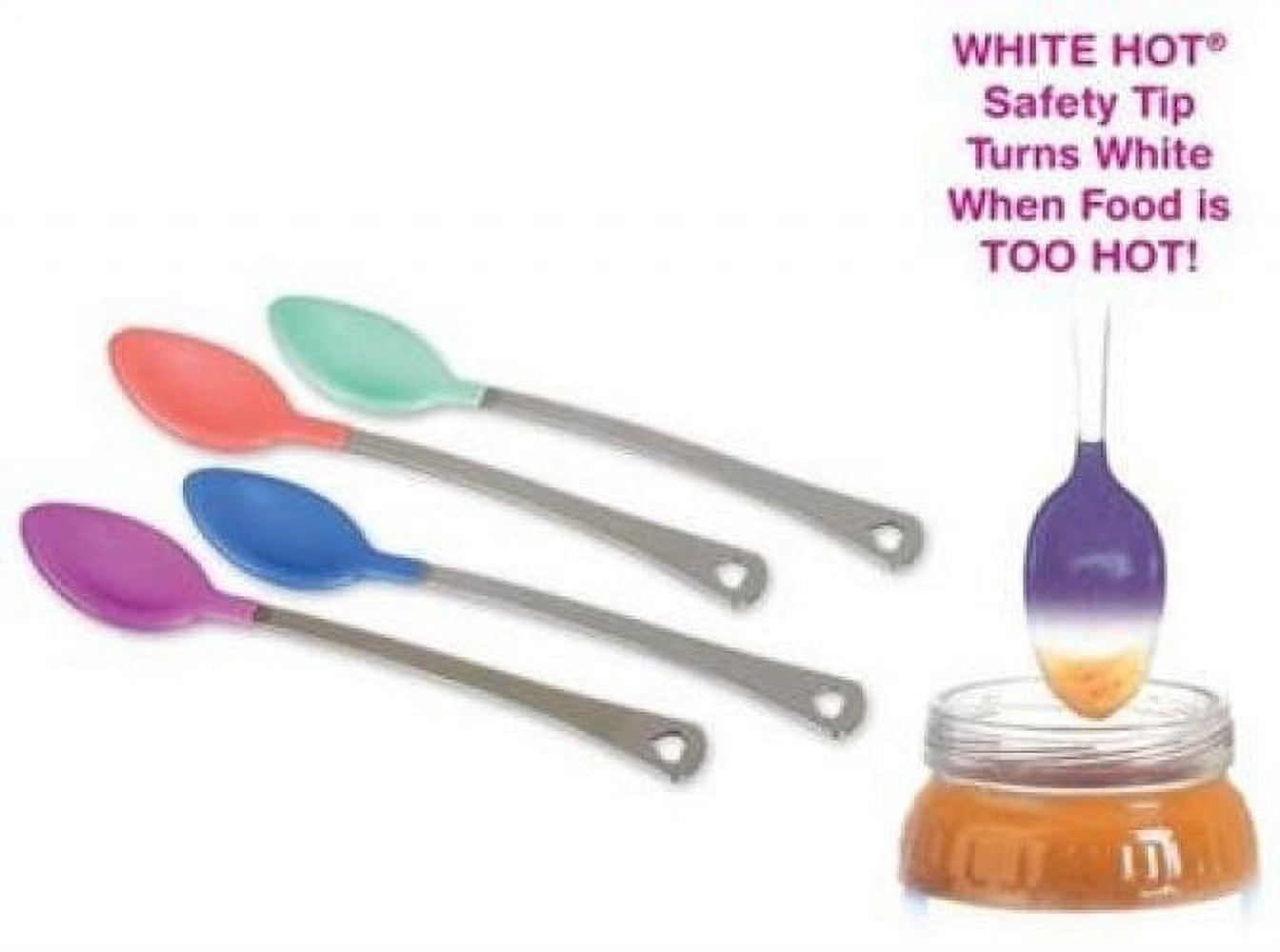 Munchkin White Hot Safety Spoon - 12 Count