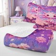 thumbnail image 4 of Manfei Aquatic Axolotl Quilt Full,Ocean Animal Full Bedspread Sets,3 Pieces,1 Coverlet and 2 Pillowcases, 4 of 7
