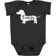 thumbnail image 3 of Inktastic Family Dog- Short Haired Dachshund Boys or Girls Baby Bodysuit, 3 of 5