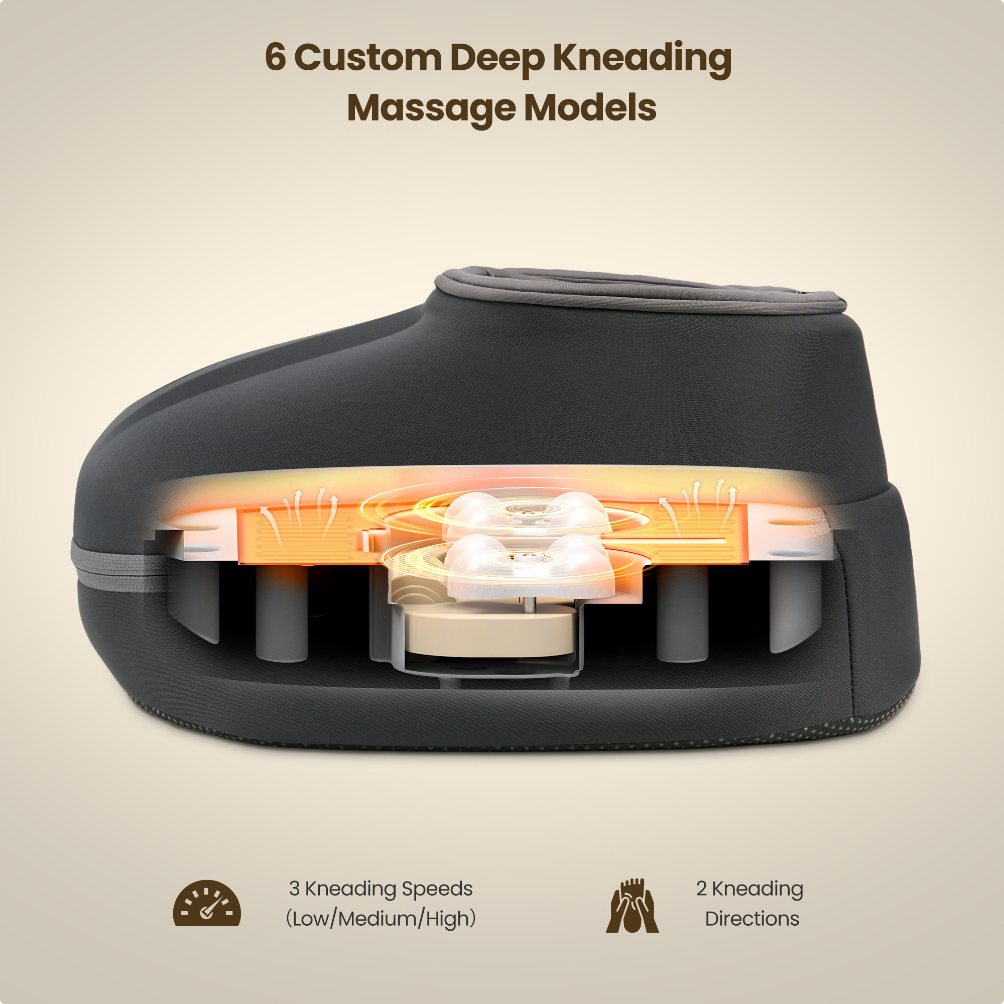 Pureheal Shiatsu Foot Massager with Heat photo 3