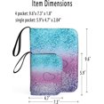 thumbnail image 3 of 1 Pocket Trading Card Binder for 80 Cards, Rainbow Pattern, 3 of 5