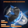 thumbnail image 4 of Luces solares para exteriores AOSEA, paquete de 10, LED IP65, impermeables y cálidas, 4 of 7