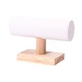 thumbnail image 2 of Soporte para pulseras, organizador de joyas, soporte de mesa con barra en T, estante de almacenamiento de joyas para Blanco, 2 of 9