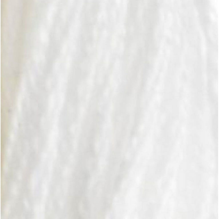 DMC Mouline 117-BLANC Six-Strand Embroidery Thread, White, 8.7-Yards 
