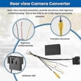 thumbnail image 4 of RGB to (RCA) AV CVBS Signal Converter Decoder Box Adapter for Factory Rear View Camera Golf 6 CC, 4 of 5