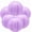 Purple, variant on 6Pcs Paper Lanterns Decorative Round Hanging Paper Lanterns for Birthday, Wedding, Christmas Xmas, Bridal, Home Decor, Party Decoration