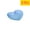 Blue, variant on Qocolhg Valentines Day Decorations,Heart Plates W 5.91Inch X L 5.51Inch Impregnable Dinner Plates Dishwasher Microwave Safe Plastic Plates Reusable Lightweight Plates for Kitchen or Camping