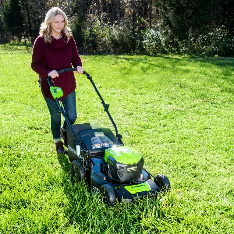 Greenworks 20 inch 40v lawn mower sale