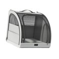 thumbnail image 4 of S SERENABLE Sac à Dos pour Chat Sac de Transport pour Animaux de Compagnie Sac de Voyage pour Randonnée Chien Chaton Gris, 4 of 9