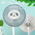 thumbnail image 4 of Round Electric Fan Guard Dust Cover, Washable Fan Mesh  Reusable Fan Filters for Pedestal Fan Summer, 4 of 7