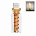 thumbnail image 1 of Car USB Night Light Bulb,USB Car Ambient Light,Mini LED InteriorLight,Touch Dimmable CarInterior Ambient Lights,Portable Plug-in Glass Bottle Night Lamp for Car,Tent,Desk,Bedside, 1 of 6