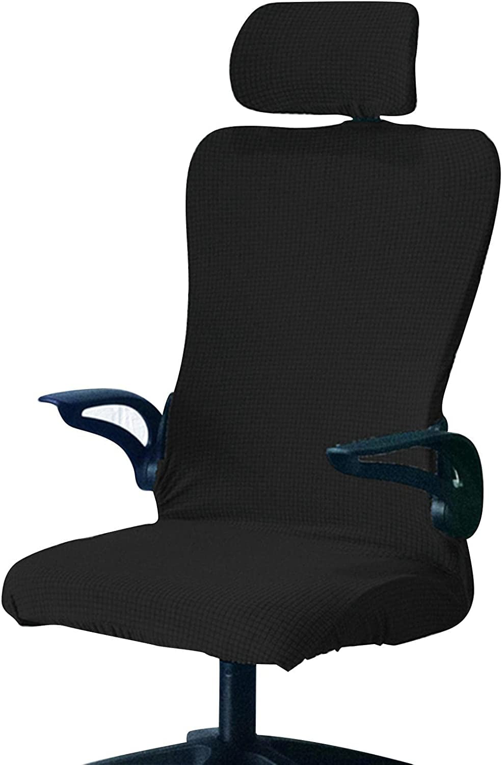 MoveCatcher Removable Office Chair Seat Covers with Headrest Cover