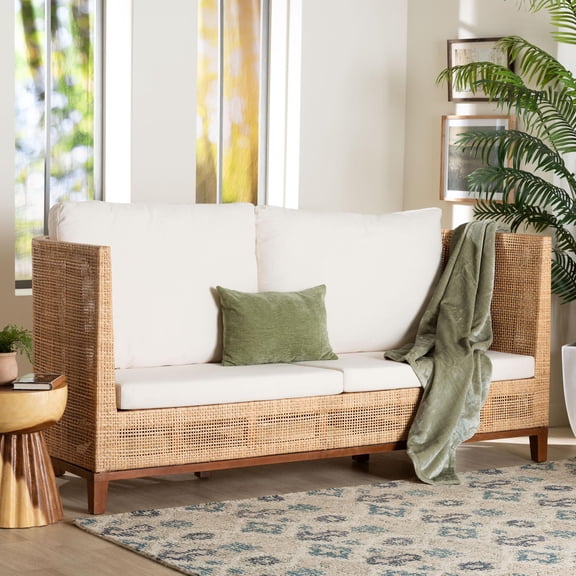 bali & pari Edda Boho Sofa, Natural