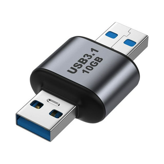 Injueey Adaptador USB 3,1 de disco duro móvil para teléfono, convertidor de carga de aleación de aluminio de Audio y vídeo portátil, conectores de Teléfono y Comunicación Tipo 2