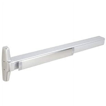 Von Duprin 3347AE03626 Satin Chrome Concealed Vertical Rod Panic Exit Device with Grooved Case 36" x 99" Exit Only